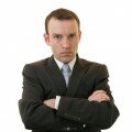 angry businessman