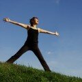 yoga pose-happiness
