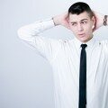 worried young businessman