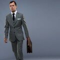 worried business man w briefcase
