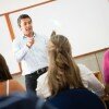 Students in class